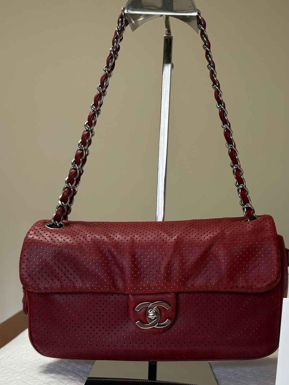 Chanel Seasonal Perforated Flap bag
